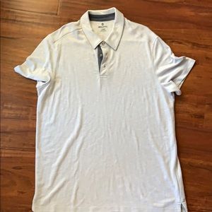Mens Light Gray Polo